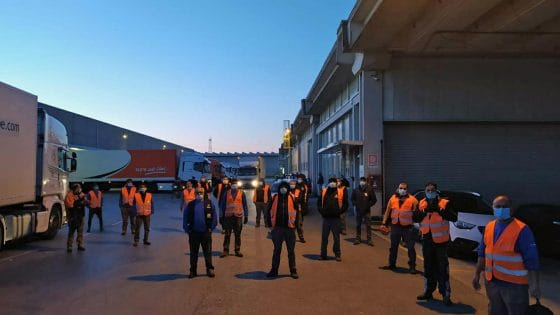 Tnt-Fedex, sciopero a Firenze contro esuberi di Milano