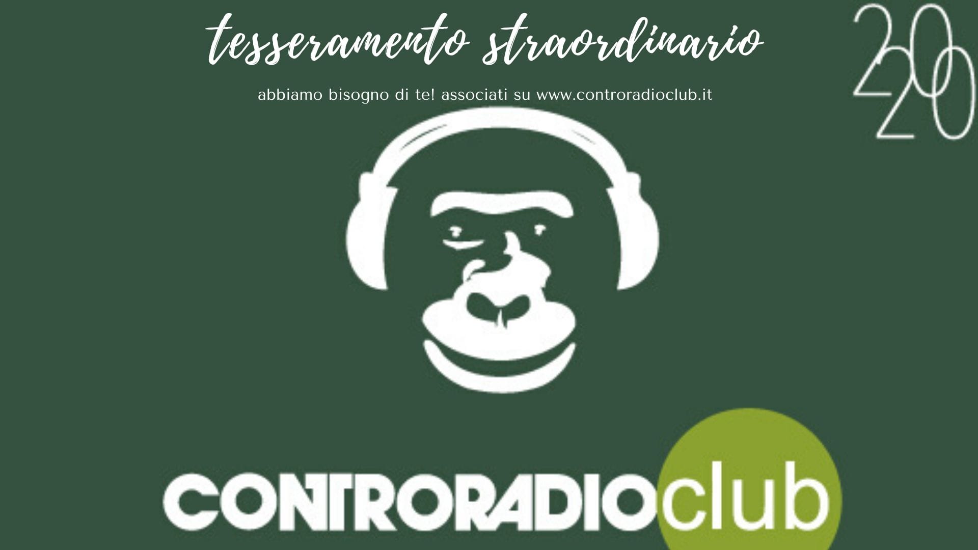 Controradio Club: maratona radiofonica domenica 3 maggio
