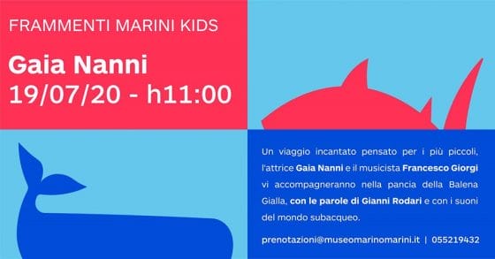 Al Marini di Firenze parte domenica Frammenti Kids