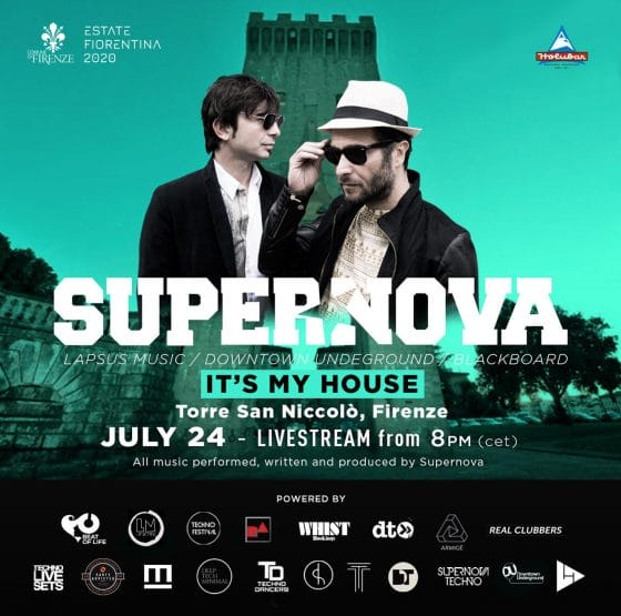 “It’s My House” streaming della performance dei Supernova