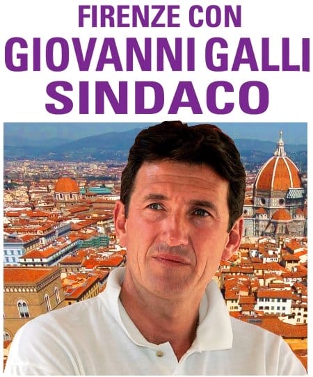 Giovanni Galli, manifesto elettorale