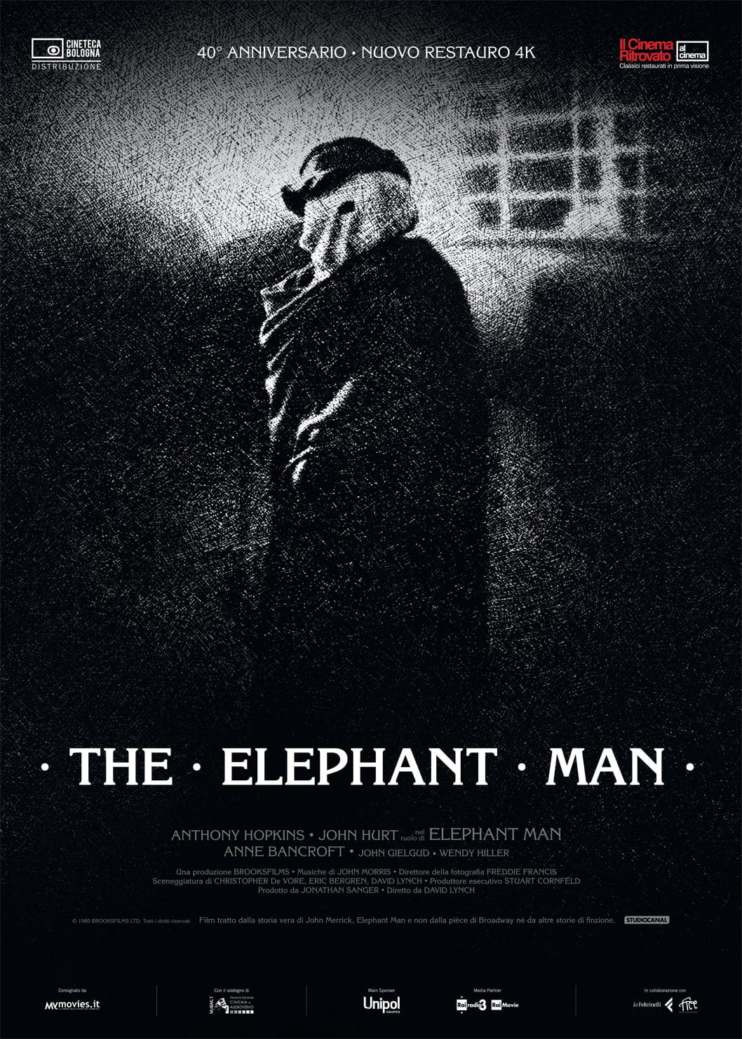 The Elephant man in versione restaurata torna al cinema