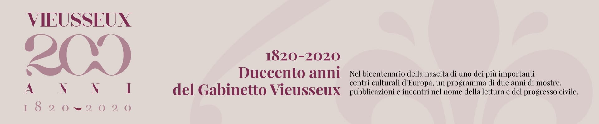 Gabinetto Vieusseux: riprendono le attività e ripartono le celebrazioni per il bicentenario della fondazione