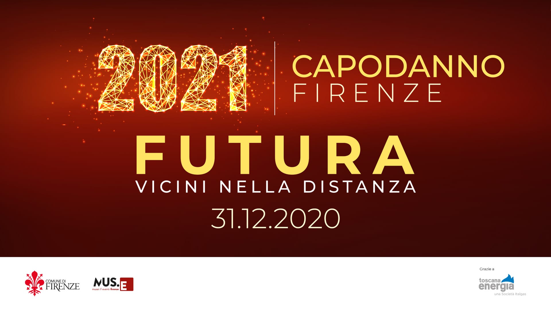 Capodanno 2021, con Controradio e Comune di Firenze