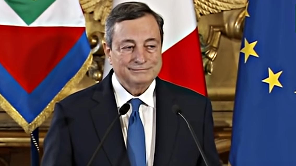 Draghi ‘l’Americano’ e quel messaggio a Di Maio