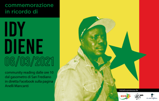 Firenze ricorda Idy Diene il 5 – 6 marzo, “per una città che combatte il razzismo”