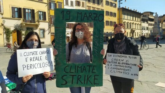 🎧 “Basta false promesse”, sciopero globale del clima, Fridays For Firenze