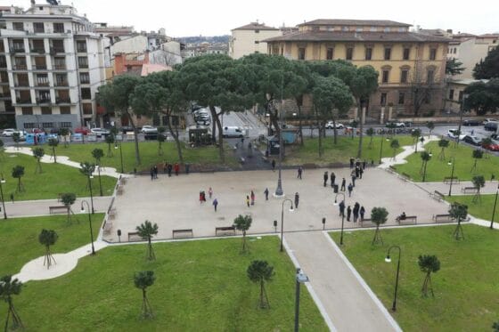 Firenze, rinasce piazza della Vittoria: completati i lavori di riqualificazione