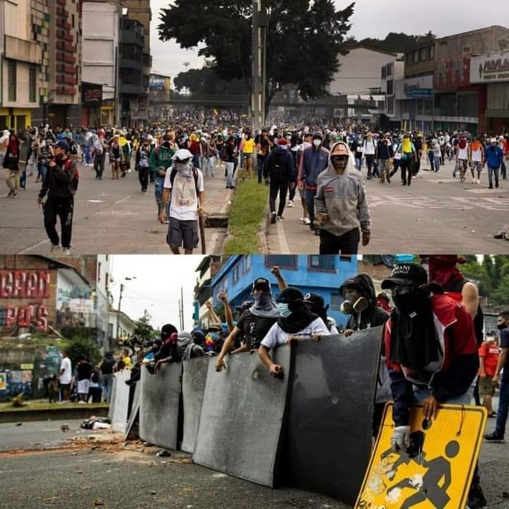🎧Colombia, “Governo reprime le proteste con pallottole e mezzi blindati”,testimonianza
