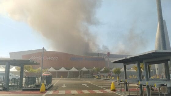 Incendio centro commerciale unicoop; Arpat,bassa presenza inquinanti