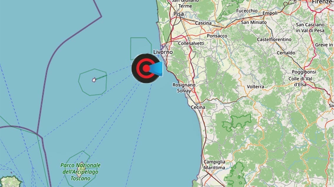 Sisma a Livorno: scossa magnitudo 3.5, non si segnalano danni