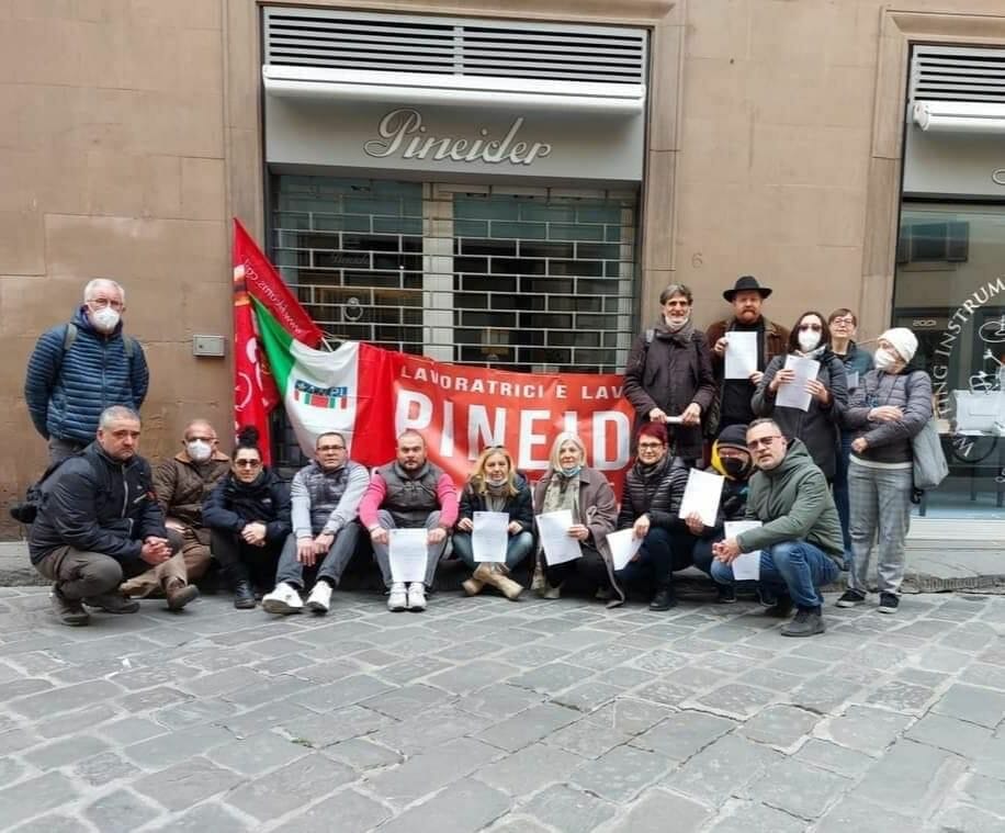 🎧 Filcams: Pineider (Firenze) ammette esuberi ed esternalizzazioni