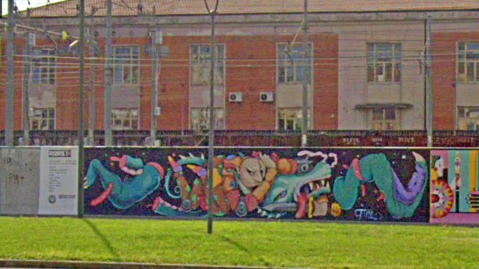 Viareggio, imbrattati due murales in ricordo della strage