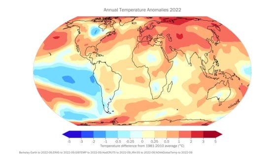 Anno 2022, nuovo record per il riscaldamento dell’Oceano