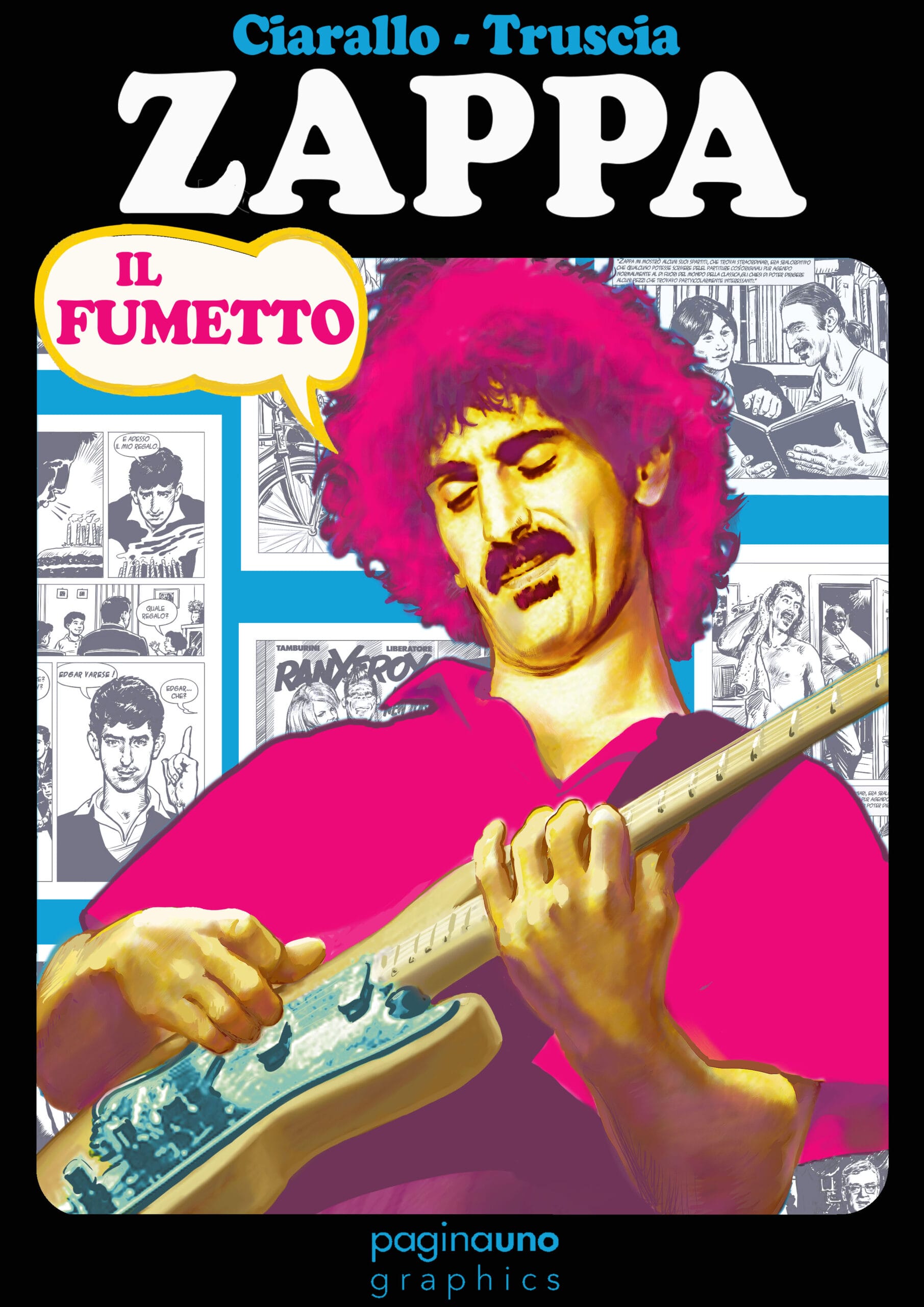 🎧”Zappa – il fumetto”. L’intervista all’autore.