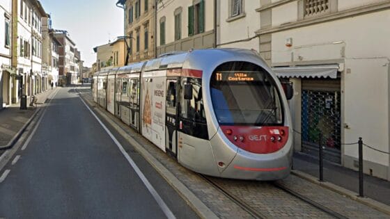 Tramvia Firenze, domani nuova fase cantiere viale Lavagnini