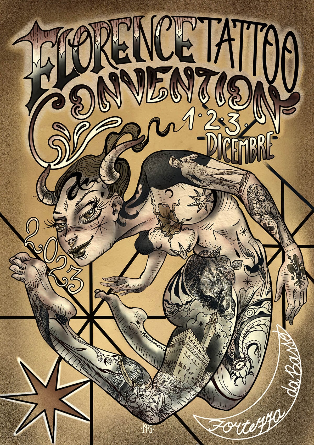 🎧Florence Tattoo Convention torna in Fortezza a dicembre