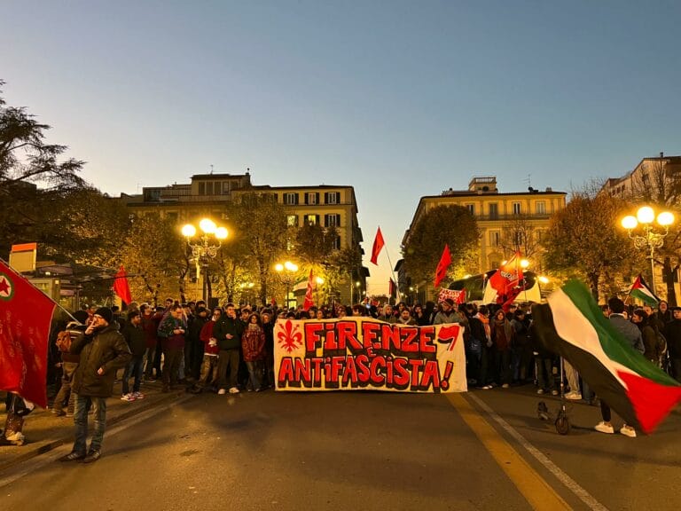 Le manifestazioni di Firenze contro il sovranismo